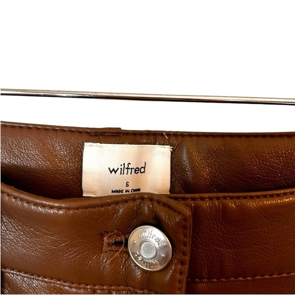 Aritzia The Melina™ Pant- High-waisted Vegan Leather Pants- Size 6 - Picture 6 of 10